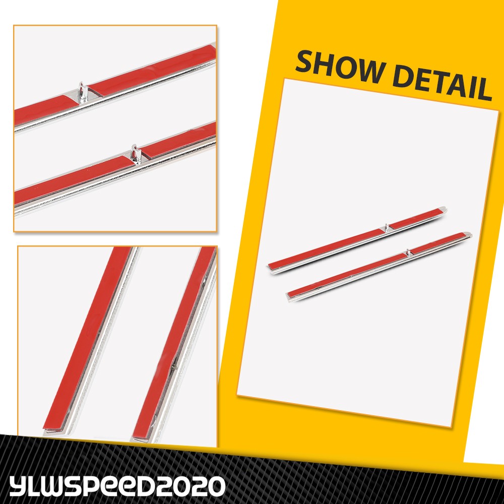 Front Fender Trim Molding 1 Pair Fits Benz CL550 CL600 CL63 S350 S400 S550 S600