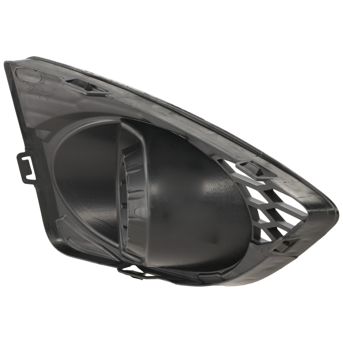 Front Driver Fog Light Trim For 2010-2012 Ford Fusion Textured Bezel FO1038122