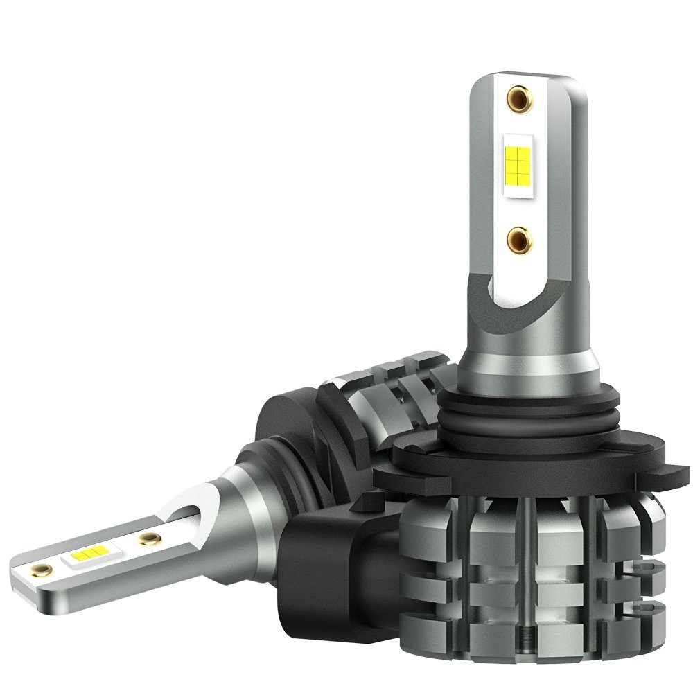 AUXITO Pair Xenon LED Fog Light Driving Bulbs Lamp HB4 9006 Fanless Kits 6500K