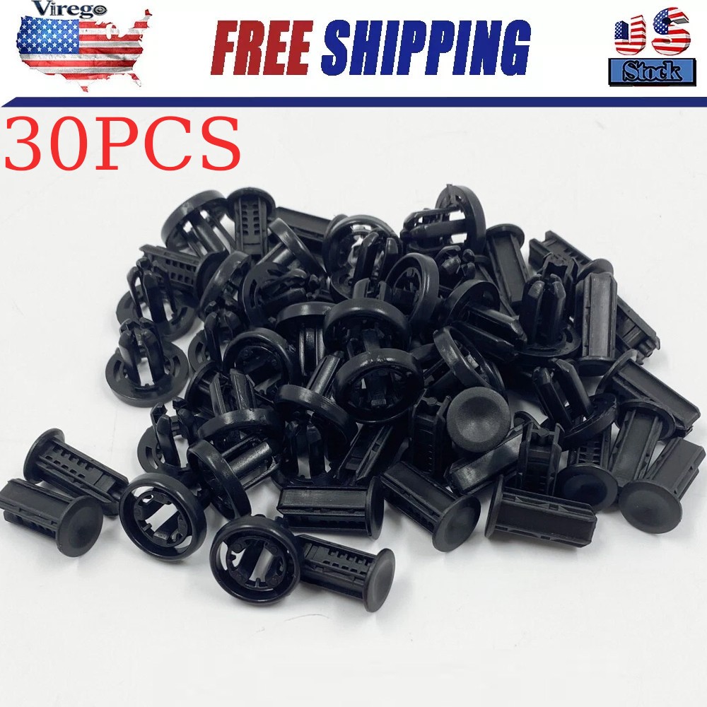 OEM! 30PCS OEM FOR HONDA BUMPER / UNDER COVER RETAINER CLIP 91505-TM8-003