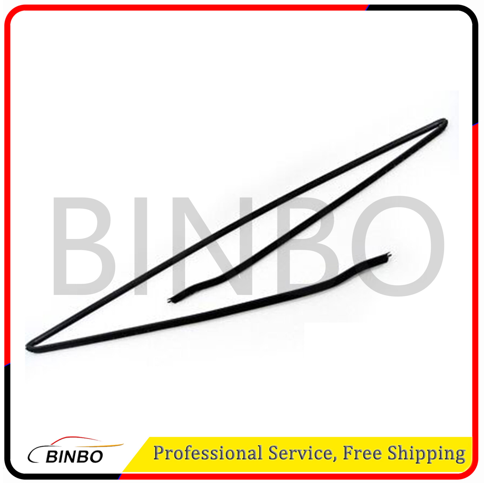 Front Upper Window Moulding Seal for BMW E39 525i 528i 530i 540i 51318159784