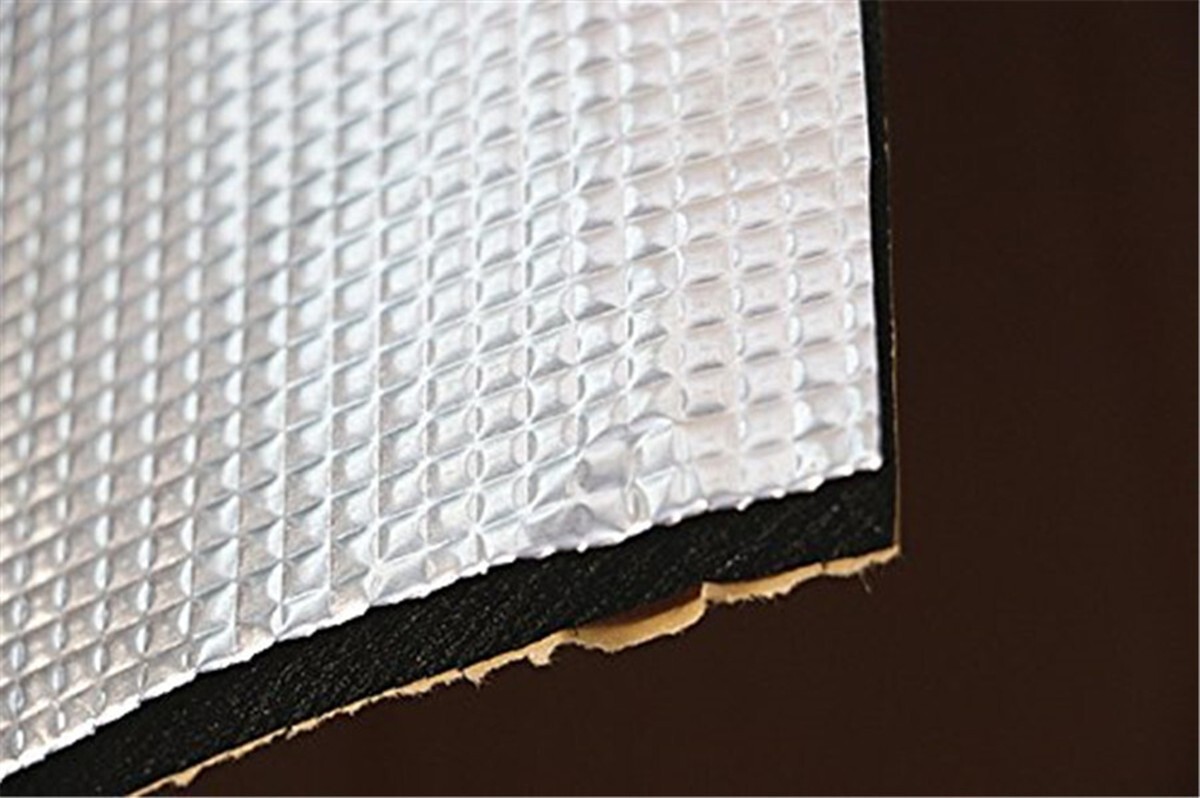Heat Shield Sound Deadening Noise Pad Mat For Car Engine Hood Insulation Trim