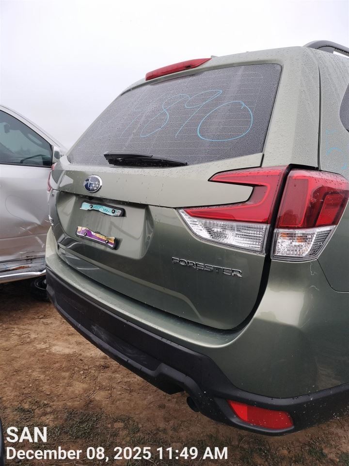 REAR GREEN BUMPER ASSY TEXTURED OEM 19-24 SUBARU FORESTER