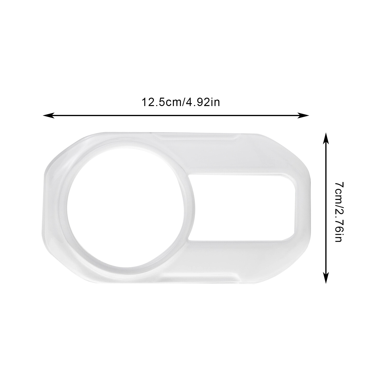 White Headlight Lamp Switch Button Cover Trim For Jeep Wrangler JL JT 2018~2021