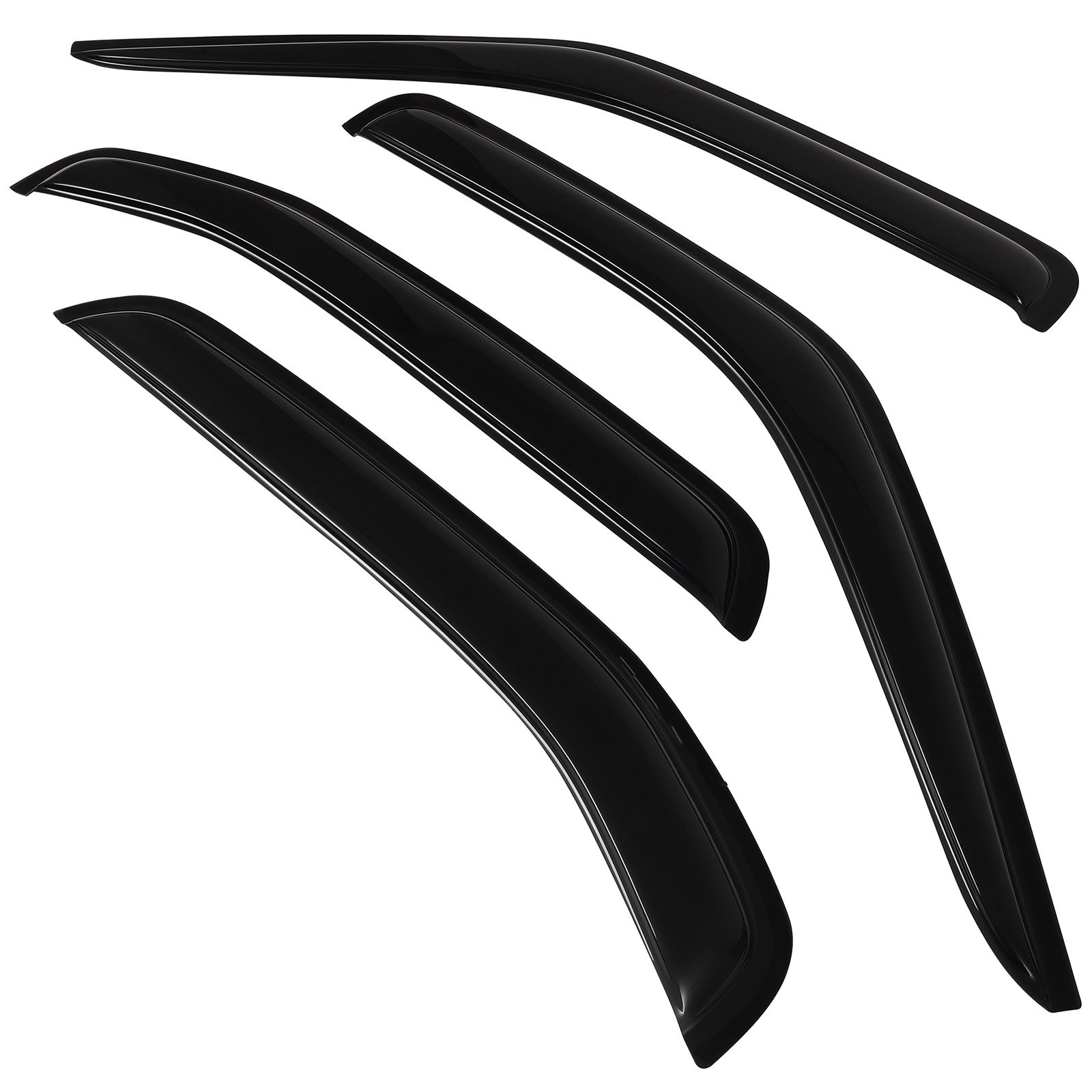 Window Visor Vent Rain Shades Guards Deflectors For 2000-2004 Nissan Xterra