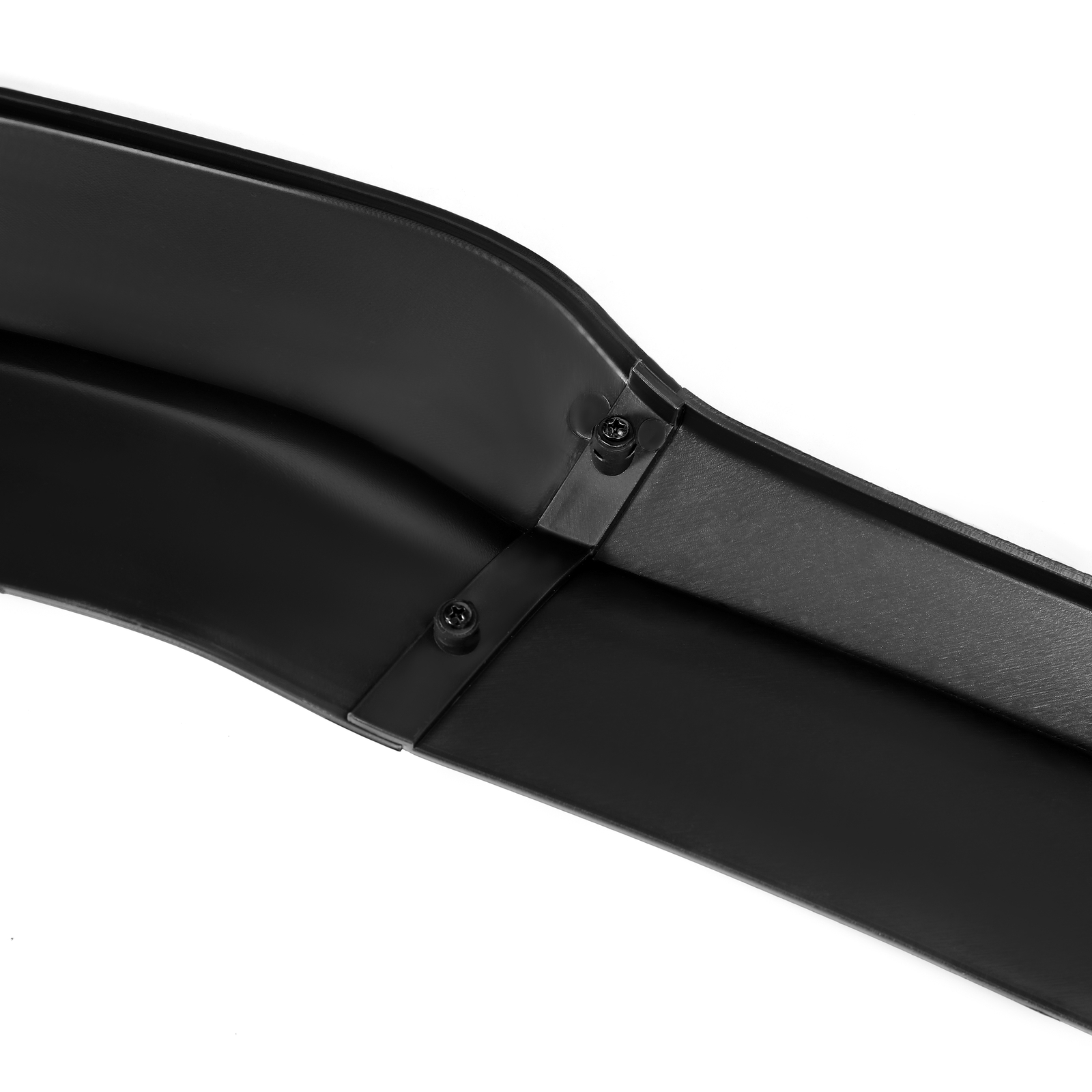 For Dodge Charger SRT 11-14 Matte Black Front Bumper Splitter Spoiler Lip 3PCS