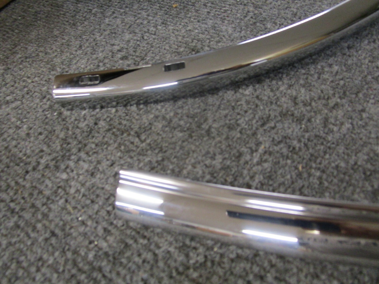 1954 corvette windshield frame upper channel and lower molding NEW!! 53 55 C1