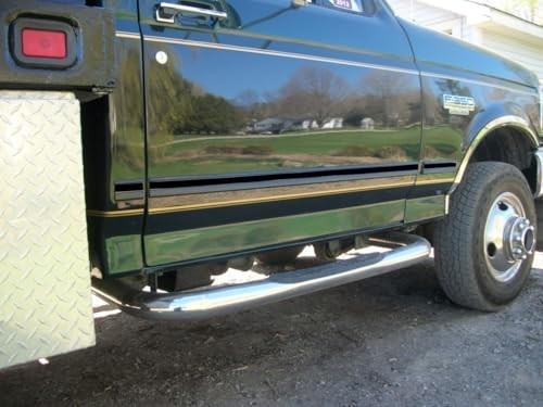 16FT 4in Wide Car Side Molding Trim, Glossy Black Self-Adhesive