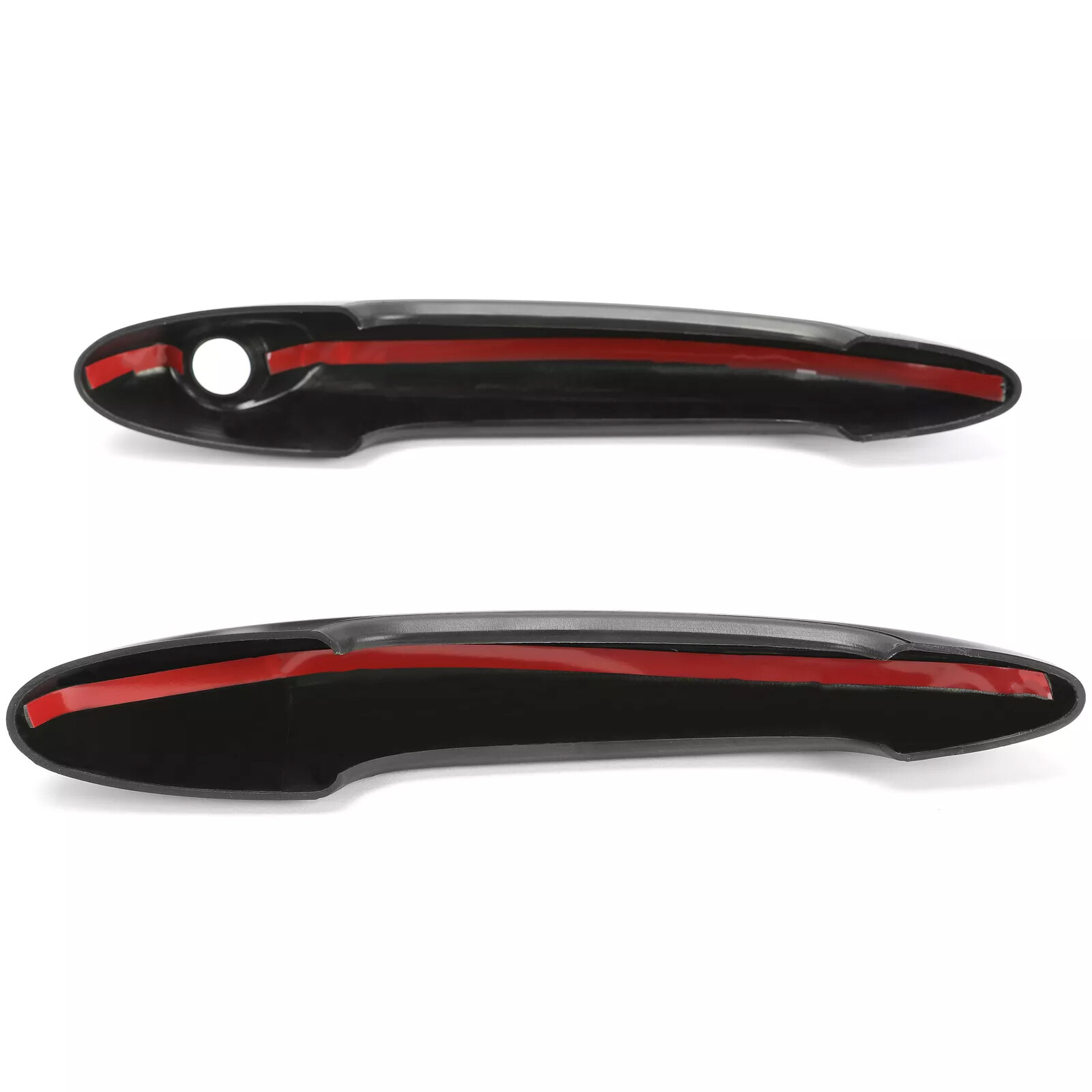 Pair Door Handle Covers Matt Black For MINI Cooper S R50 R52 R53 R55 R56 01-16