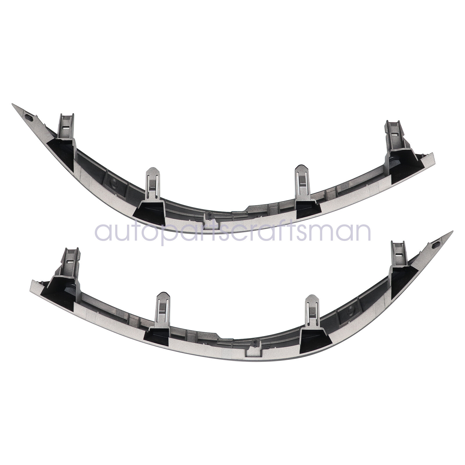 Pair Upper Side Central Dashboard Trim Strip for Toyota Corolla Altis 2009-13