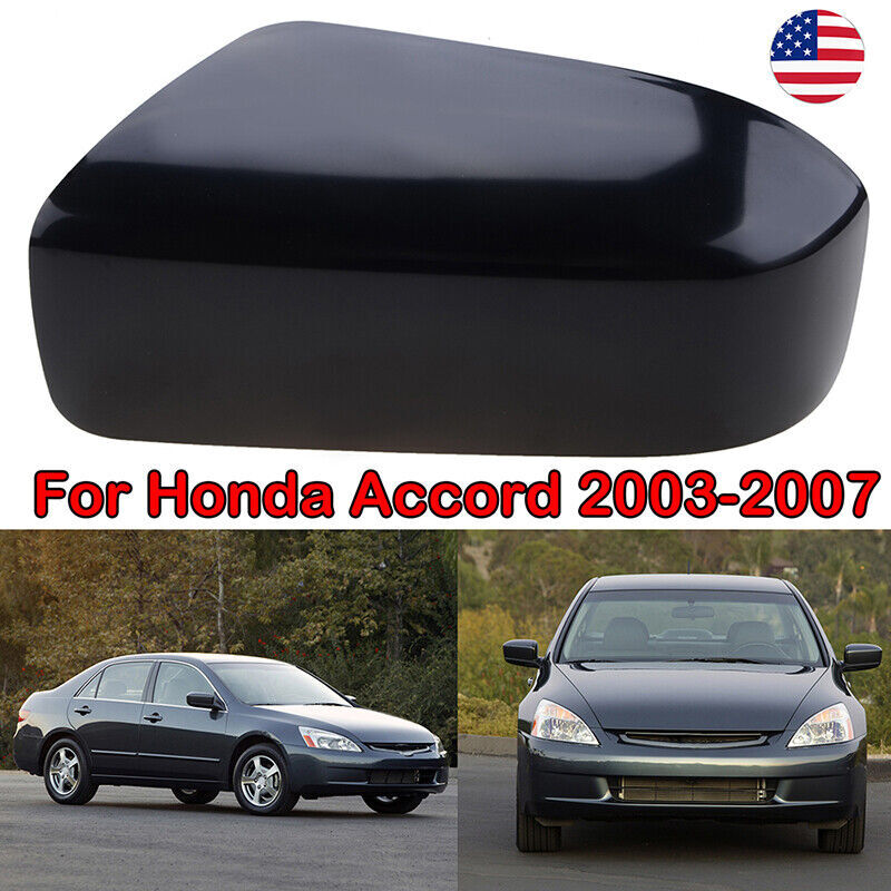 FOR 2003 2004 2005-2007 HONDA ACCORD DOOR SIDE MIRROR COVER CAP LEFT DRIVER BH