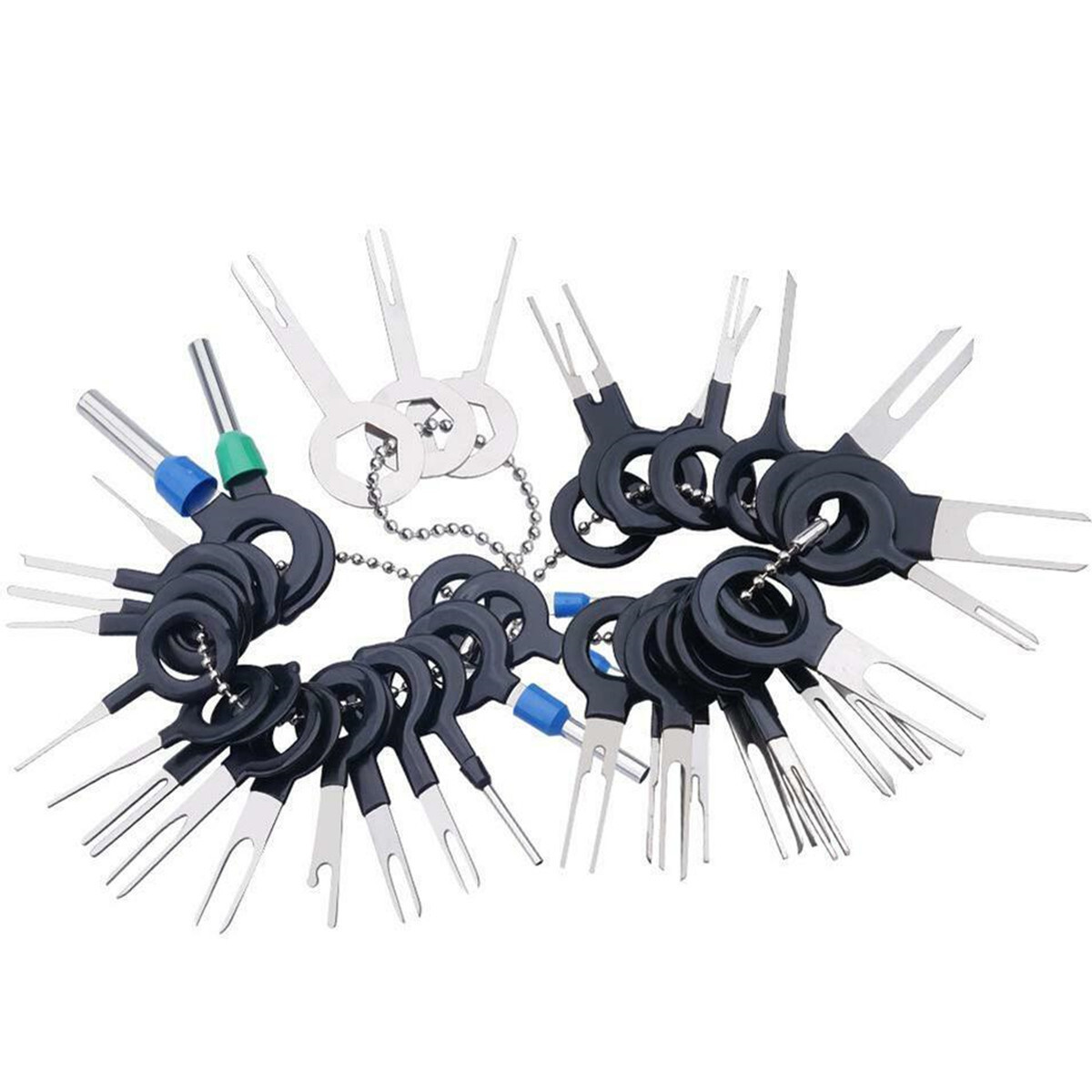 41x Car Electrical Terminal Plug Wiring Connector Pin Extractor Removal Key Tool