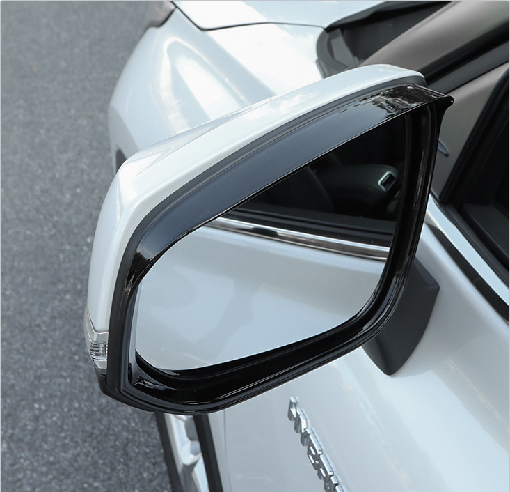 For Toyota Camry 2018-2026 Glossy Black Rearview Mirror Rain Eyebrow Cover trim