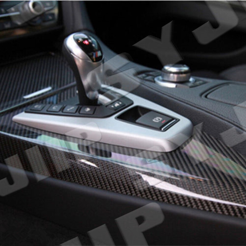 Premium Fibra De Carbono Para Car Vinilo For Autos Carros Negro 30*152 cm 5D 7D
