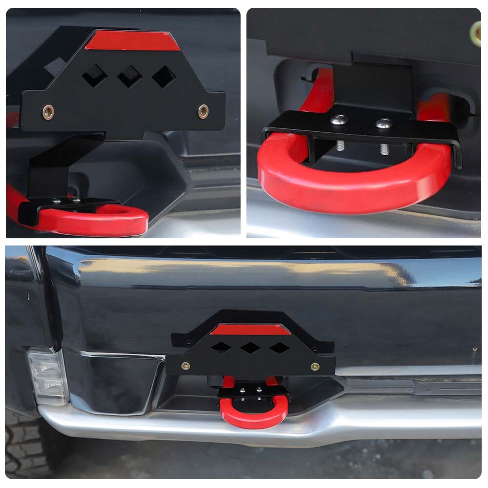 ⭕Front Tow Hook Mount License Plate Bracket Holder For Chevy Silverado ZR2 2022+