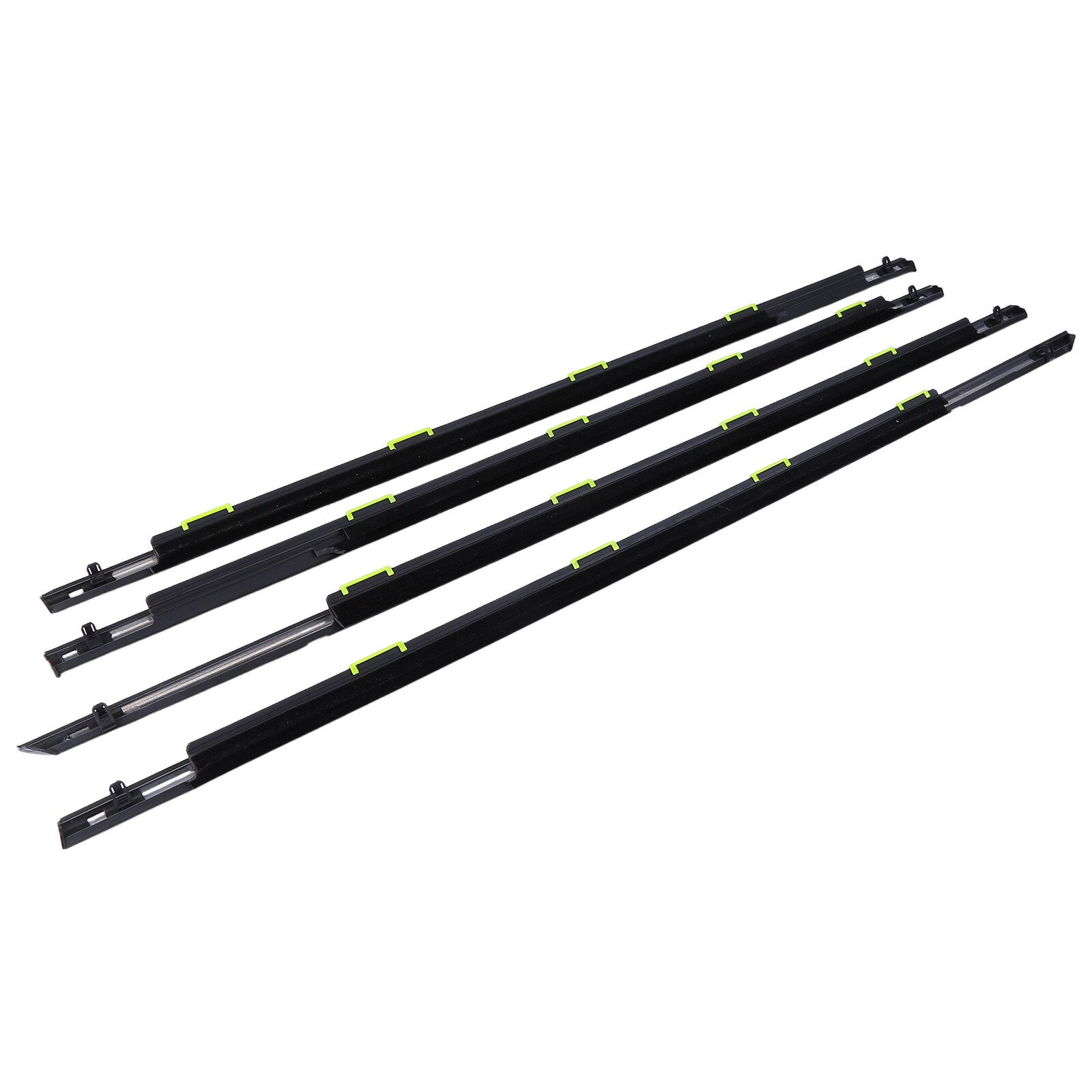 Outer Door Belt Weatherstrip Window Seal Molding Set For Honda Civic Sedan 96-00