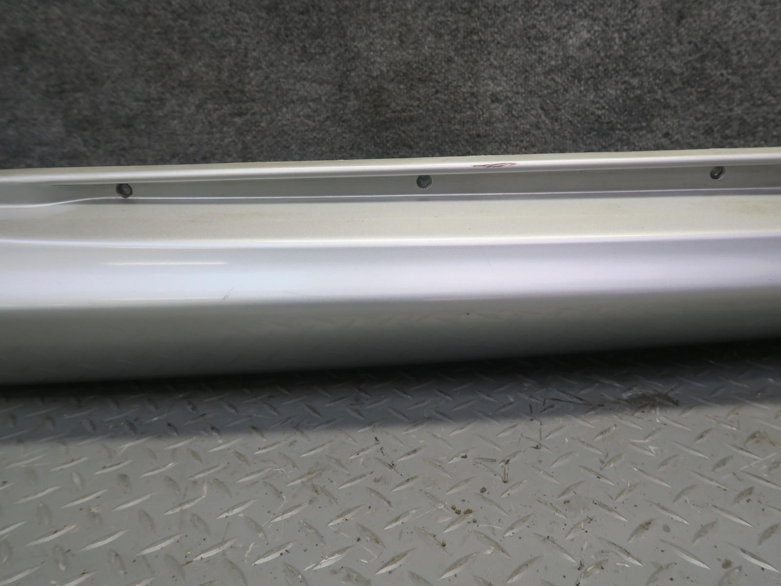 02-05 LEXUS Z40 SC430 SET OF 2 LEFT & RIGHT SIDE SKIRT ROCKER PANEL SILVER OEM