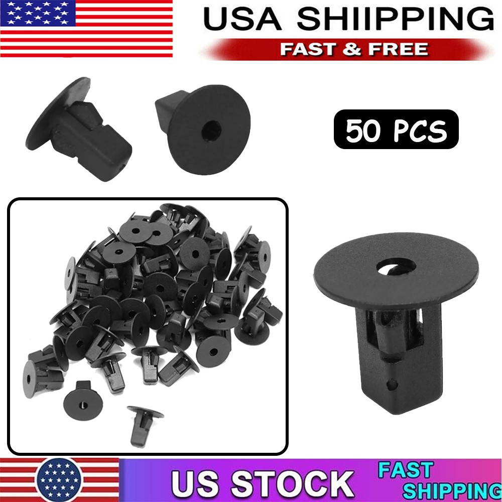 50x Front & Rear Wheel Fender Liner Screw Grommet Clips For Toyota 90189-06013