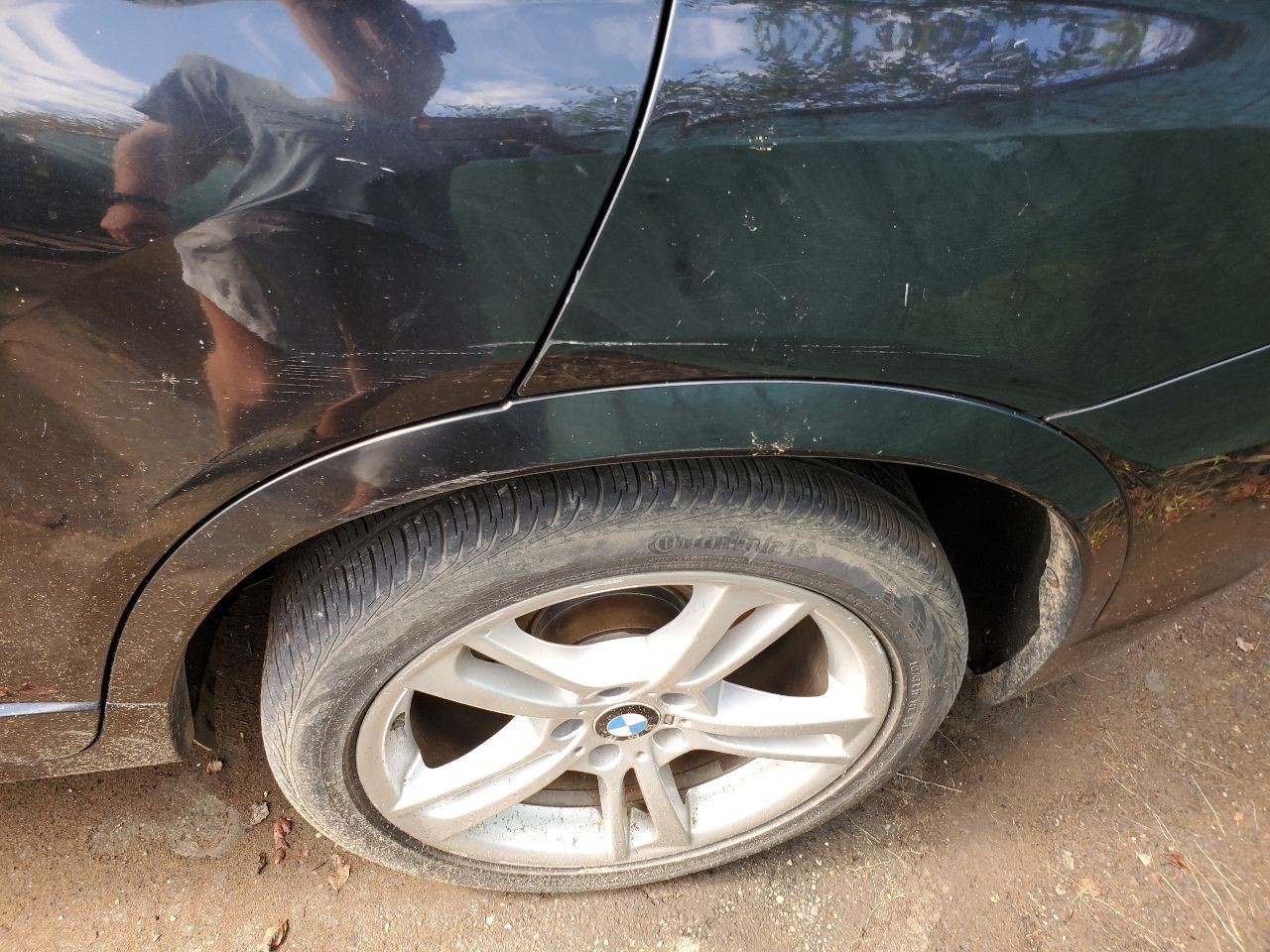 2013 BMW X3 OEM Black Left Rear Quarter Wheel Arch Trim