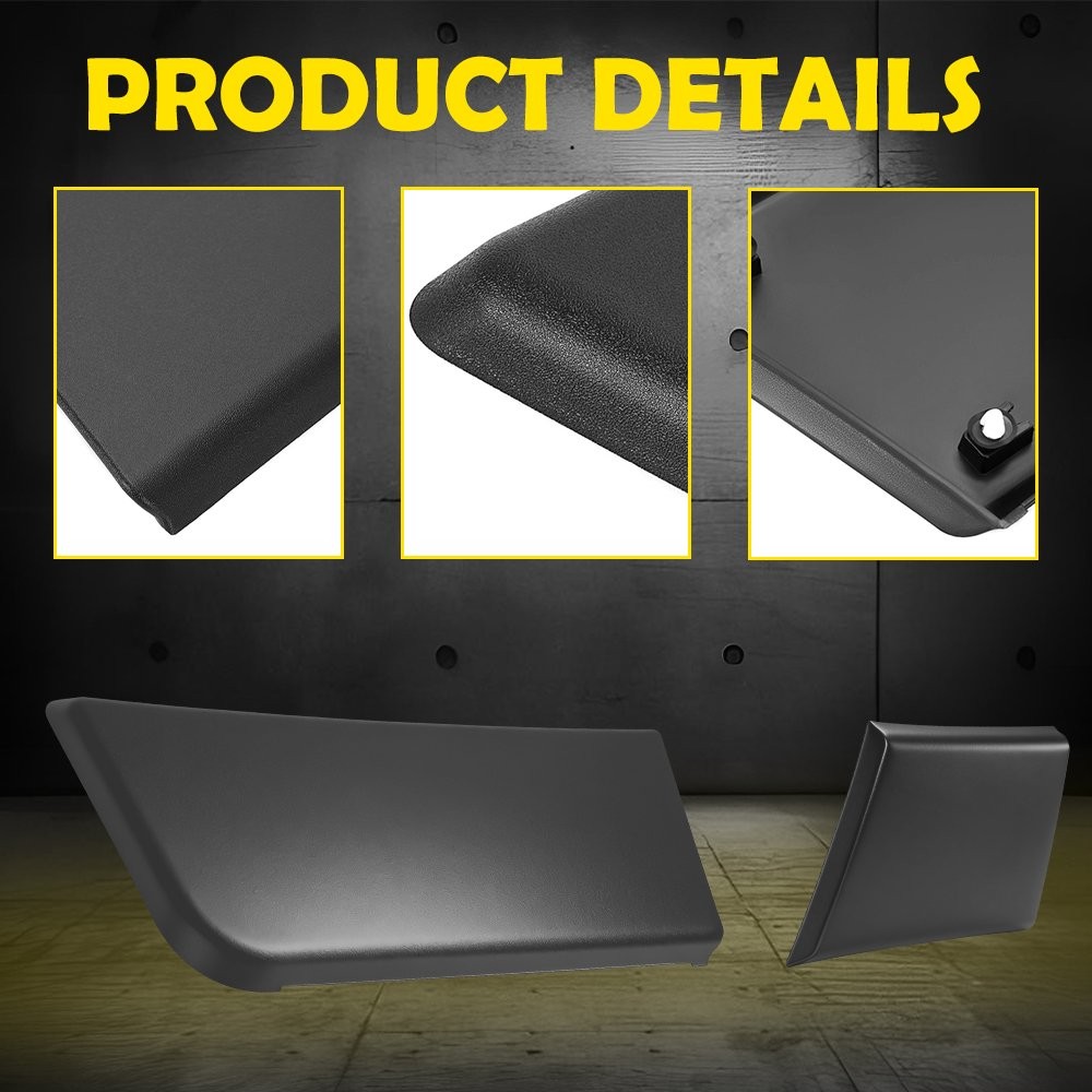 Pair For 2014-2018 Ram ProMaster Front Left Door Panel Exterior Molding Trim Kit
