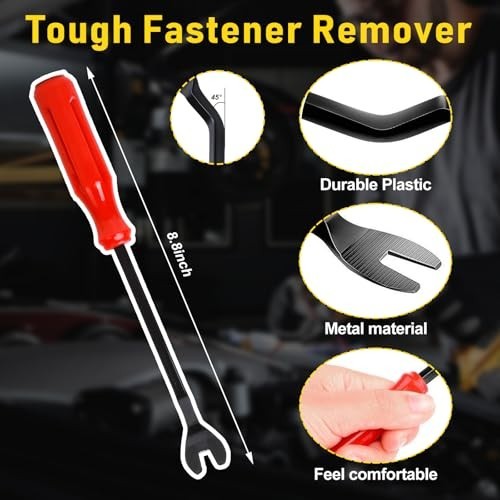 260PCS Car Bumper Retainer Clips Kit – Auto Plastic Rivets & Push Fasteners, Doo