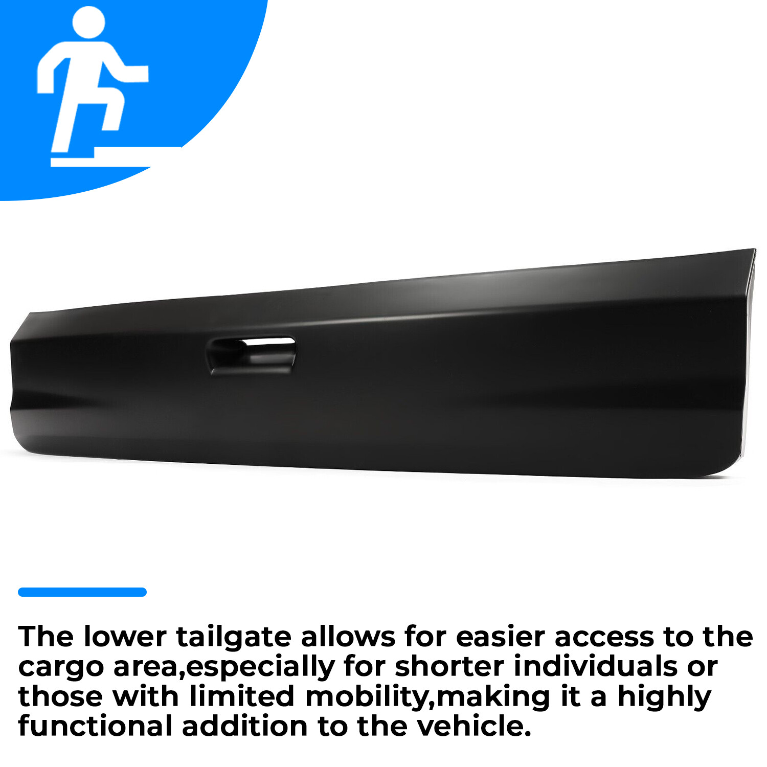 New Lower Tailgate Molding Trim Direct Replacement For 2015-2016 Honda CR-V