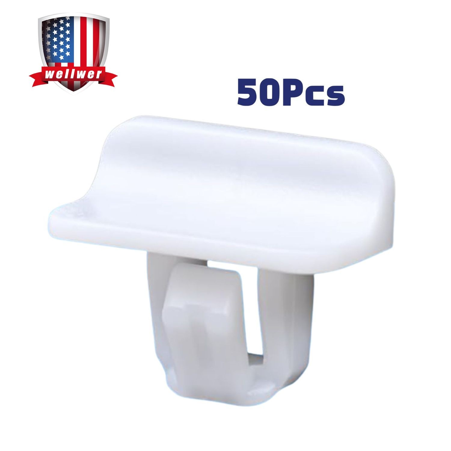 50x Moulding Clips Fit for 2014 Jeep Cherokee Chrysler 68225214AA Box of 50
