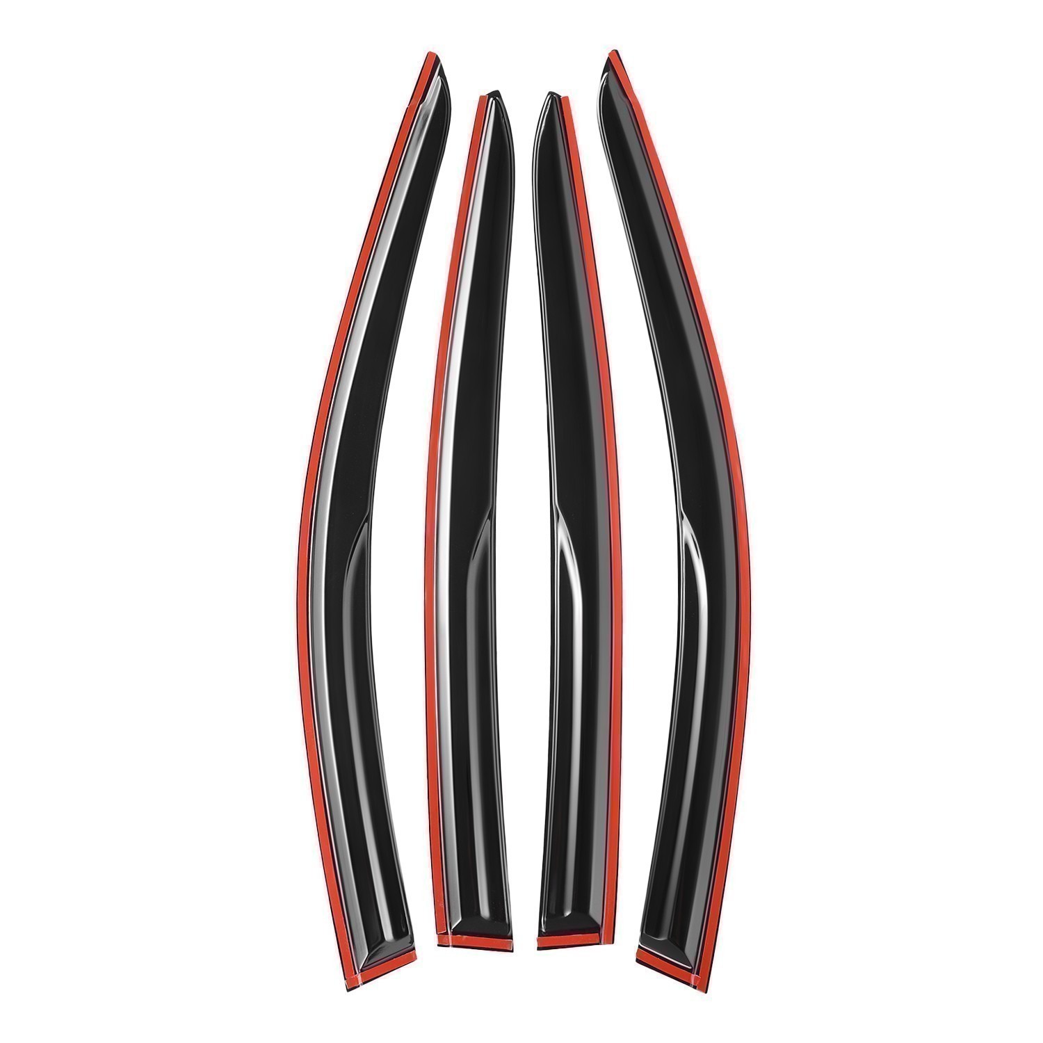 Window Visors Rain Guards Deflectors For 2019-2024 Nissan Altima JDM Mugen Style