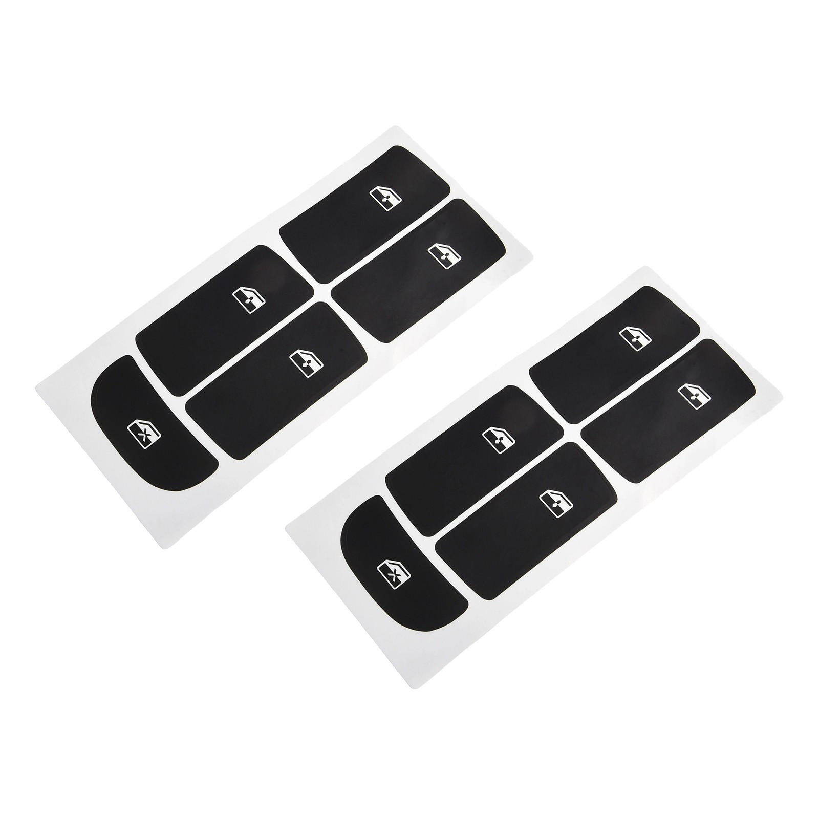 2PCS 2003-2012 SAAB-Window Control Button Decal Repair Kit High Quality