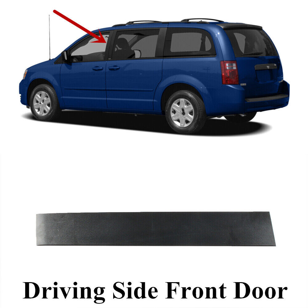LH Driver Window Door Applique Pillar For Dodge Grand Caravan Town Country Trim