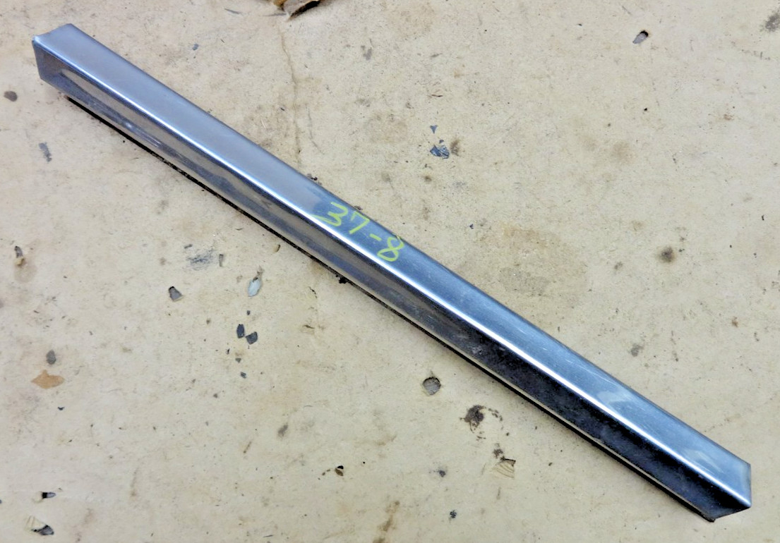 1937 1938 Chevy WINDSHIELD CENTER DIVIDER BARS Original GM