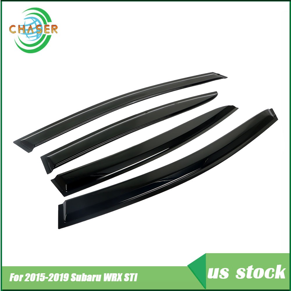 Acrylic Visor Guard Fit For Subaru WRX STI 2015-19 Window Visors Deflector Guard