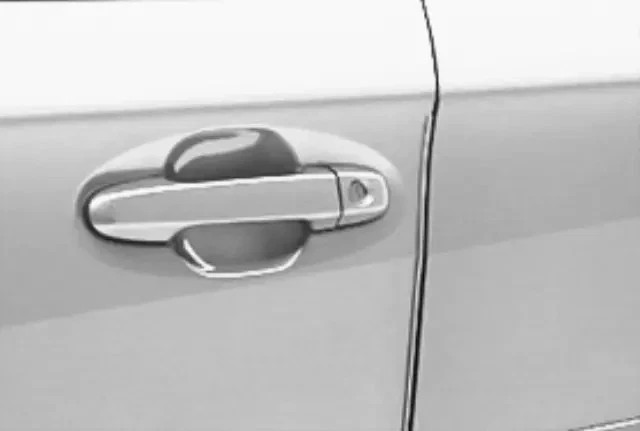 2021-2023 Subaru Crosstrek Door Edge Guards Crystal White Pearl SOA801P031W6