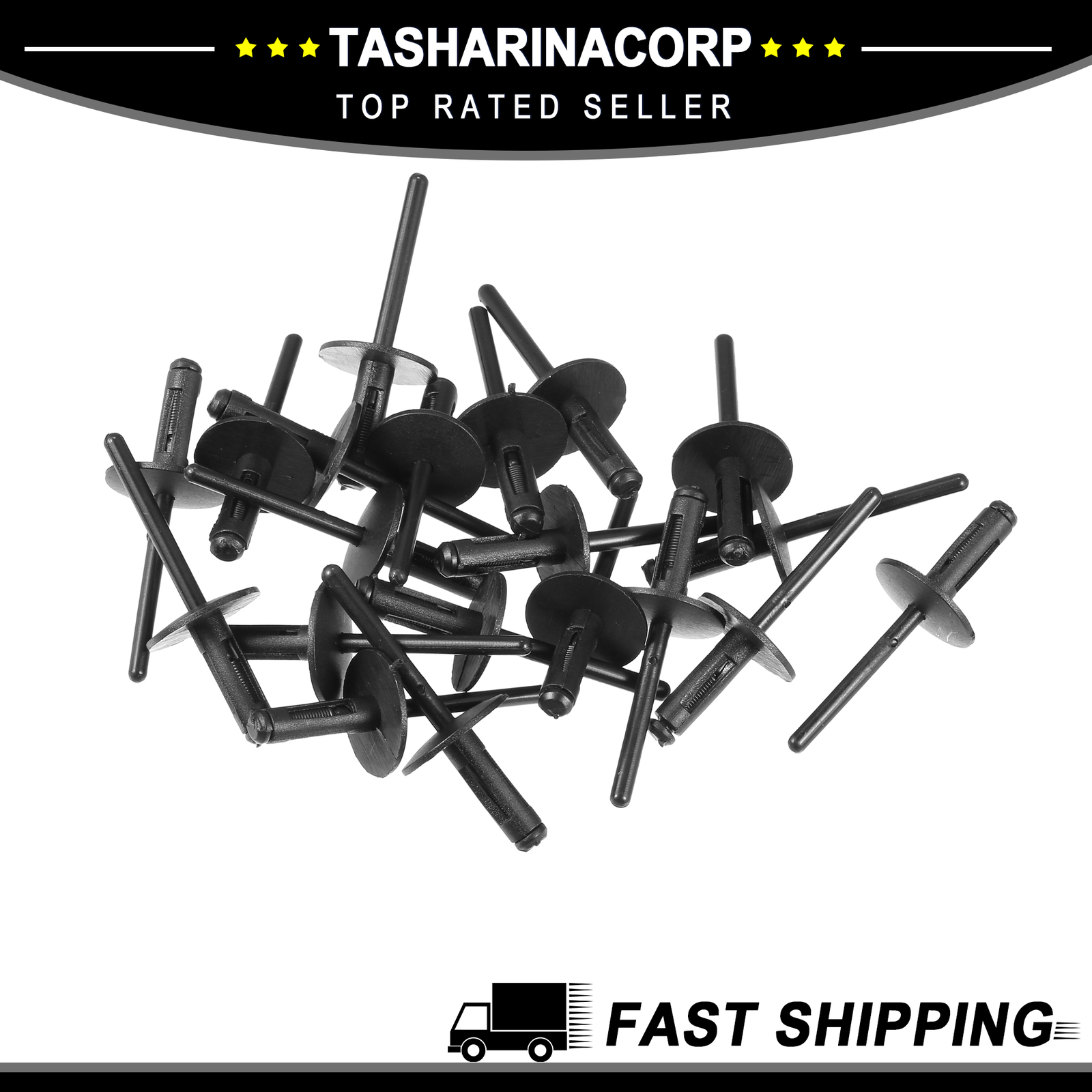 Piece of 20 Fender Liner Rivet fit for BMW X1 2013-2023