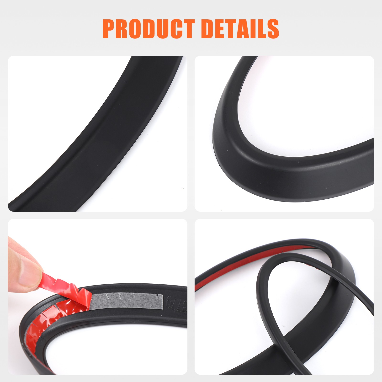 Matte Black Front & Rear Emblem Badge Trim Ring For Subaru Crosstrek GU 24+ US