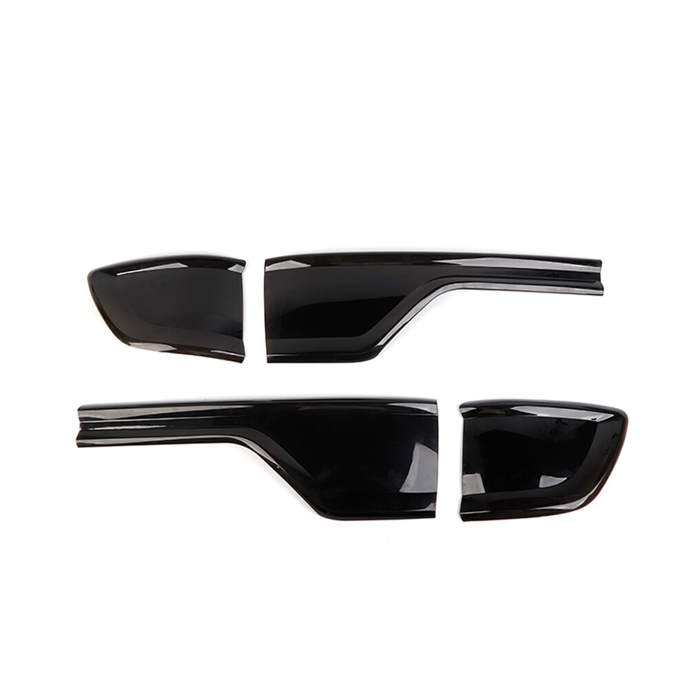 Smoked Black Taillight Covers Trim For Dodge Durango 2014+ Exterior Accessories