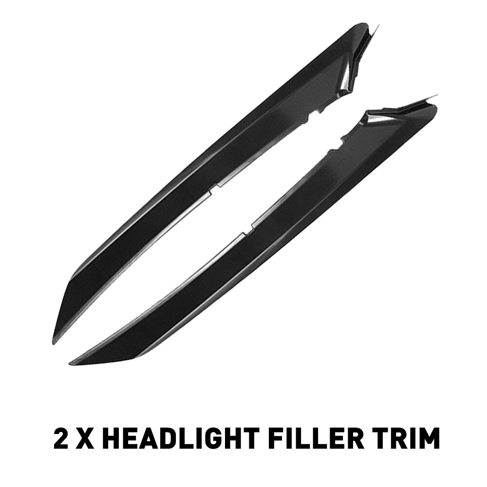 For 2018-2021 Toyota Camry SE XSE Front Bumper Headlight Filler Trim Panel Parts