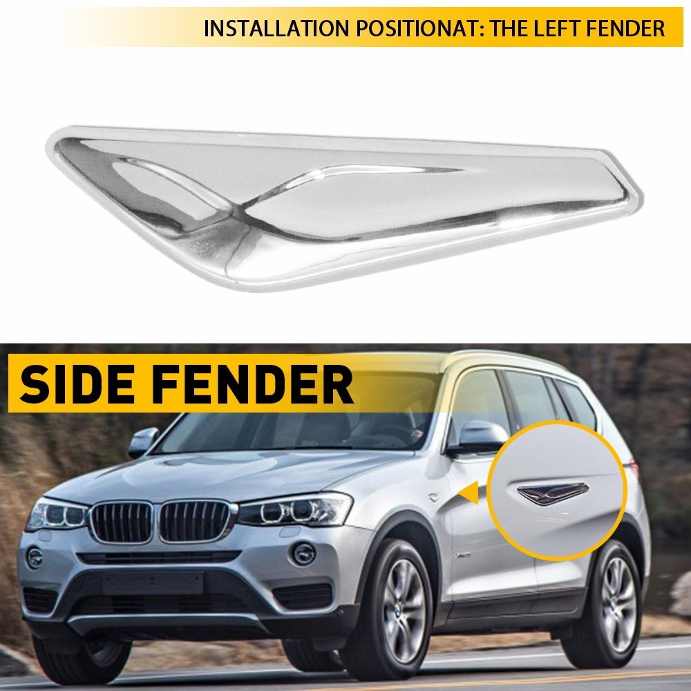 1x Left Driver Side Fender Trim Finisher Fits 2015-2017 BMW X3 F25 & BMW X4 F26