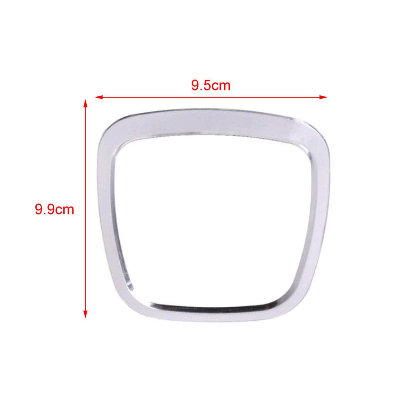 Aluminium Alloy Auto Steering Wheel Sticker Deco For Audi A3/A4/A5/A6L/A8/Q5/Q7