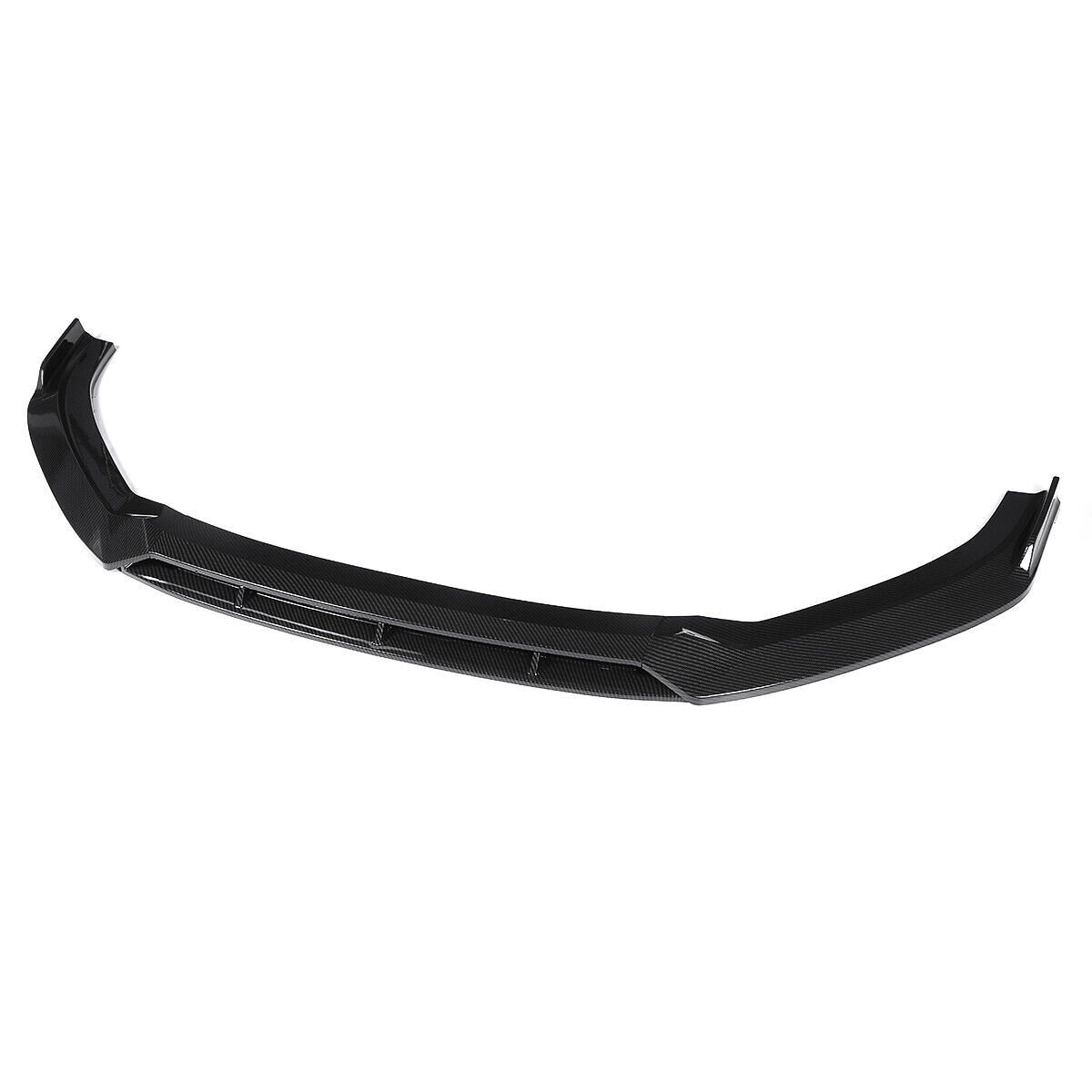 For Audi A3 & S3 2017-2020 Carbon Fiber V Style 4x Front Bumper Lip Splitter Kit