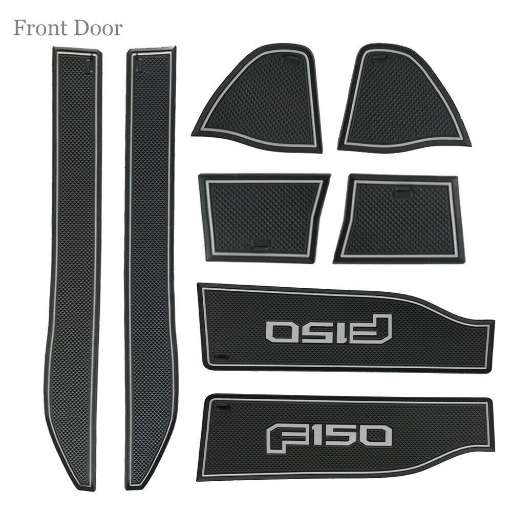 2015-2020 for Ford F-150 Liner Accessories Cupholder Console Door Pocket Inserts