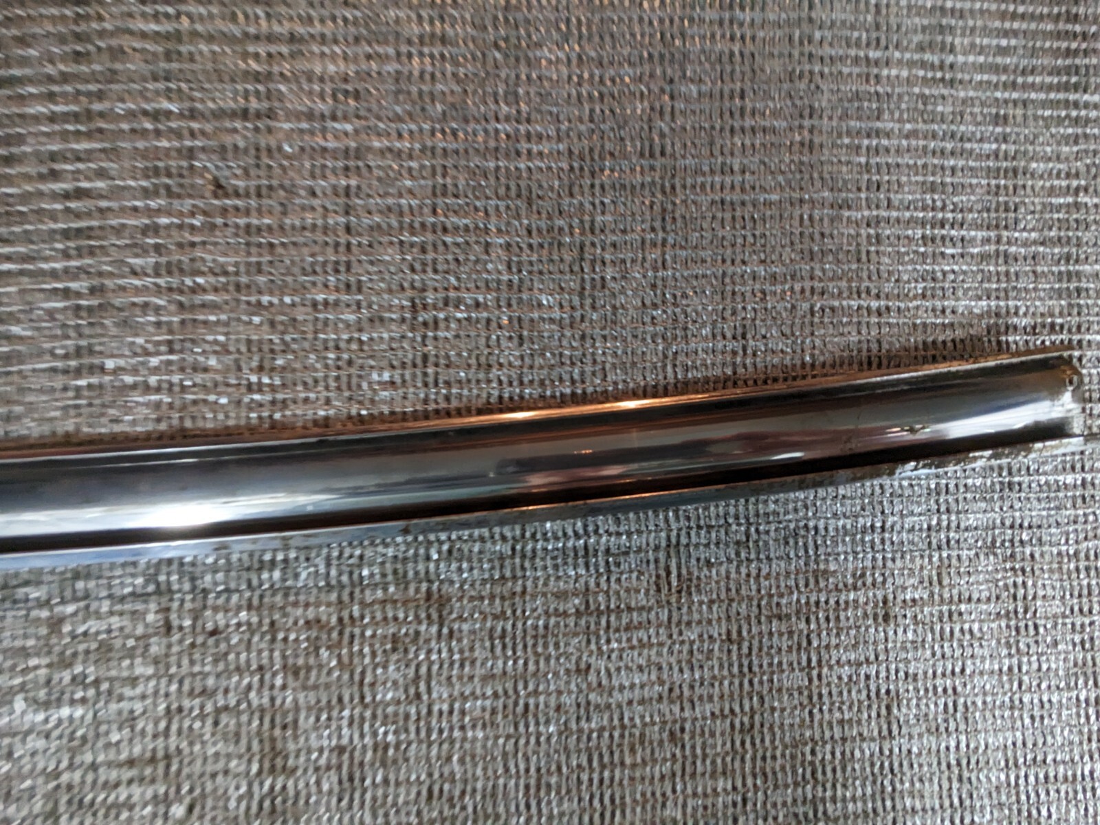 DeSoto Custom Chrome Trim Windshield Bottom Drivers Side 1950
