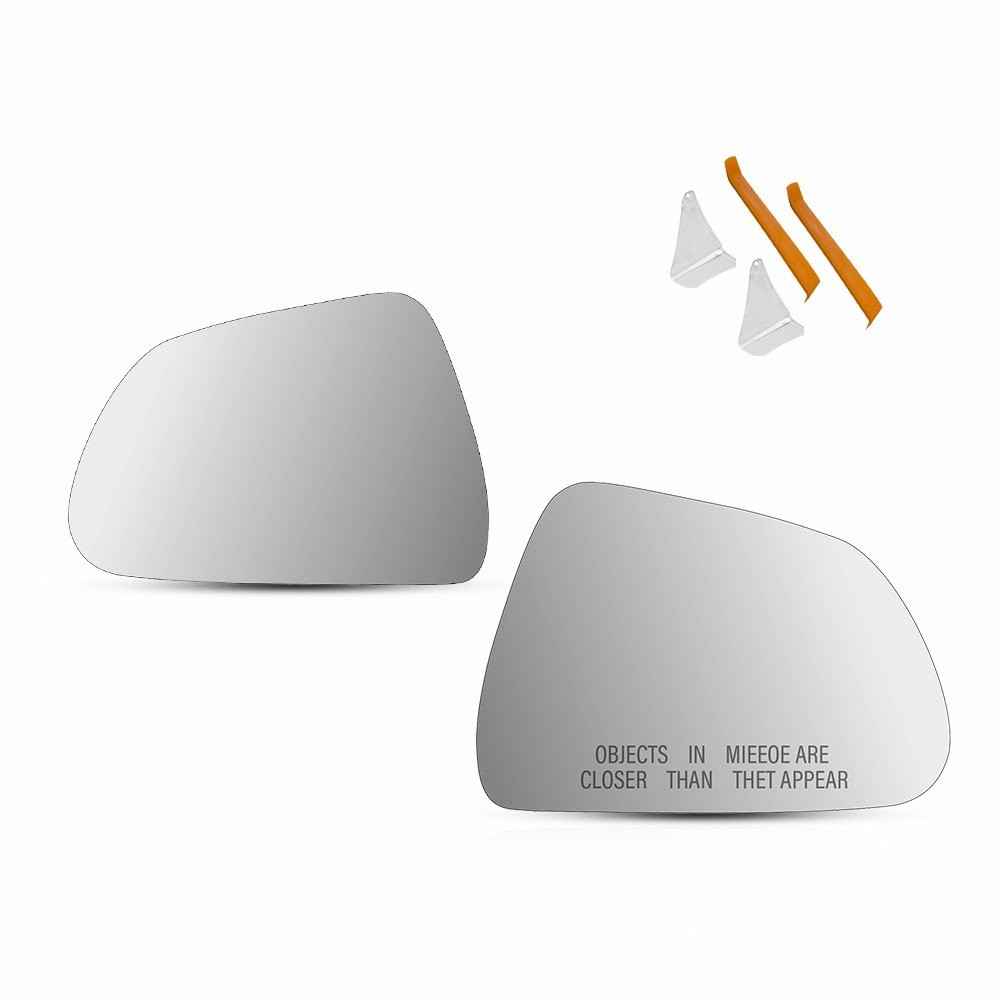 Left Right Heated Side Mirror Glass for 2017-2023 Tesla Model 3 w/o Auto Dimming