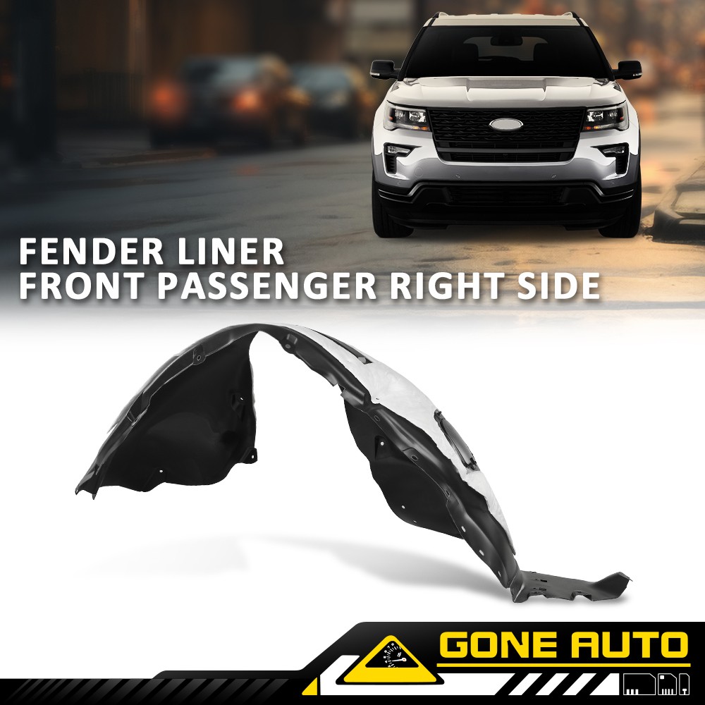 Front Right Fender Liner Splash Shield Fit For 16-19 Ford Explorer FO1249178
