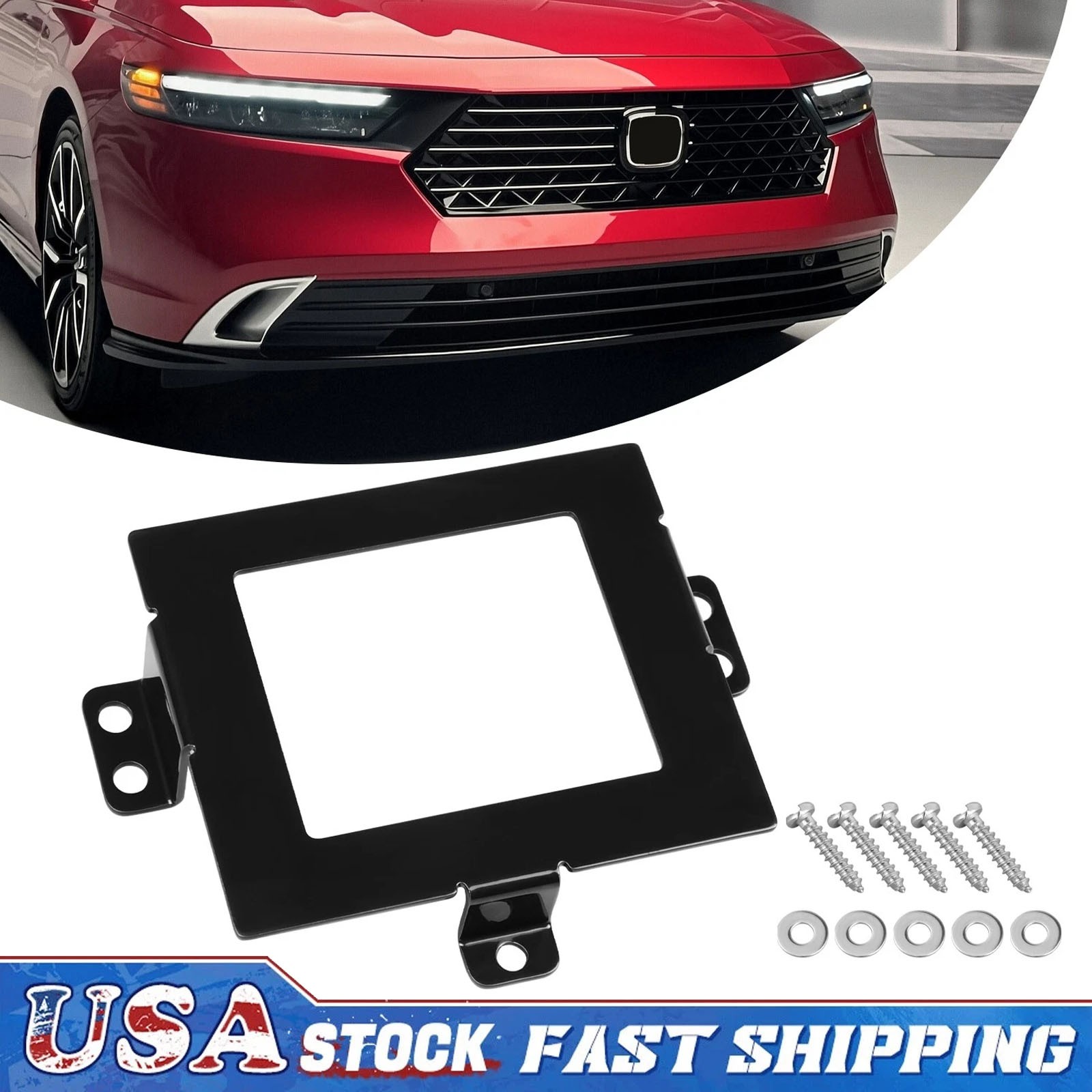 Theft Protection Radar Sensor Protector Cover Bracket For Honda Accord 2023-2025