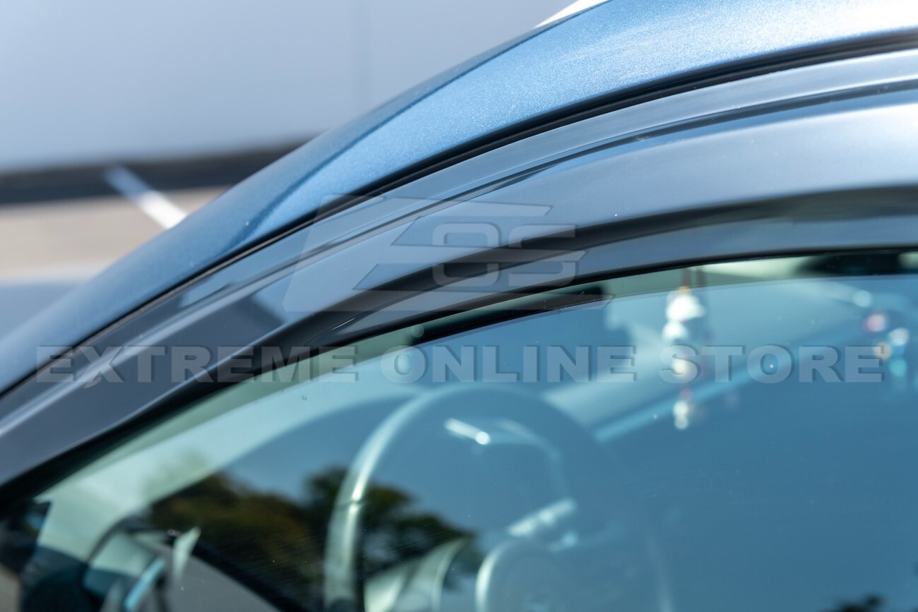 EOS Visors For 22-Up Mazda CX-50 Mugen Style Side Vents Window Rain Guards Visor