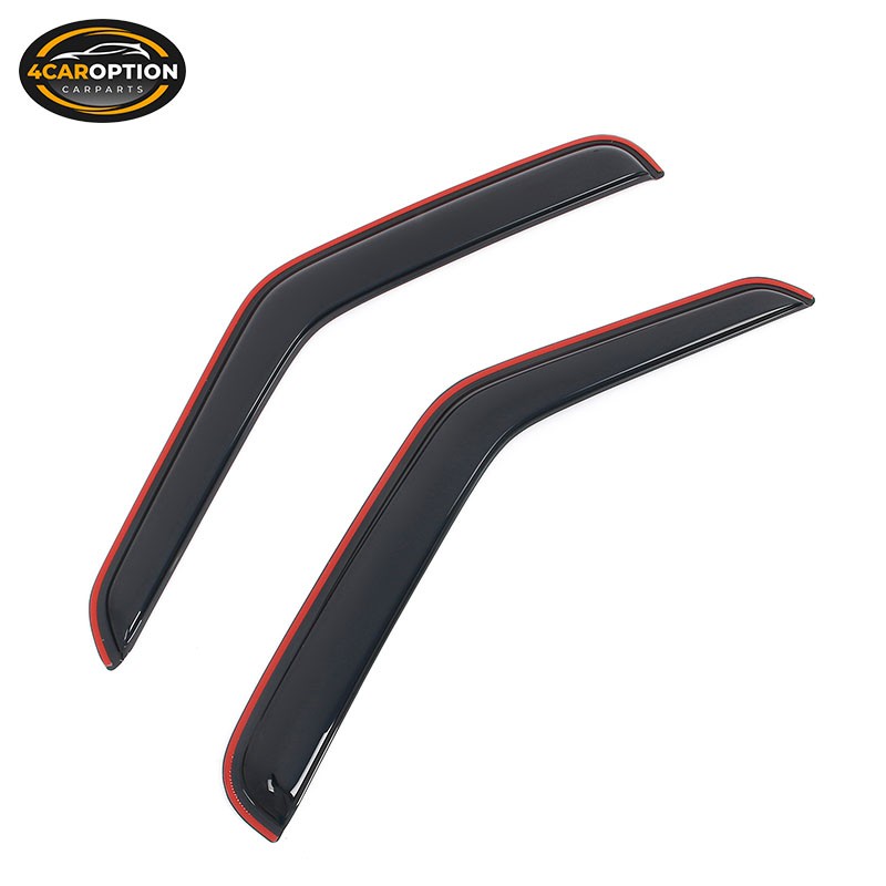 In-Channel Window Visors Fits 92-06 Ford Econoline E-Series Van Rain Sun Guard