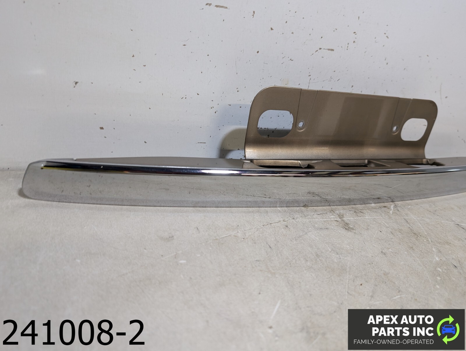 OEM 2005-2012 Acura RL 3.5L Trunk Lid Chrome Strip Molding Trim
