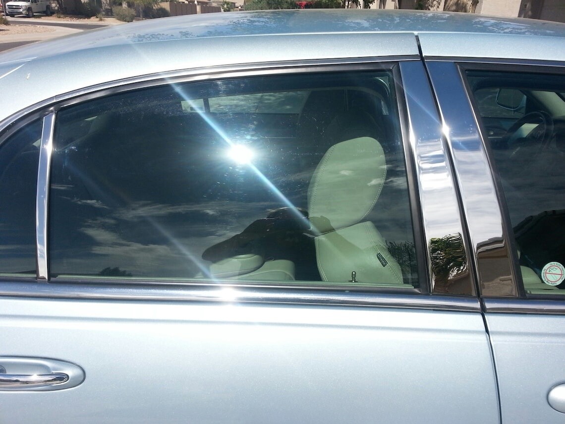 6X Silvery Pillar Posts Door Window Decor Cover For Lincoln Town Car 1998-2011