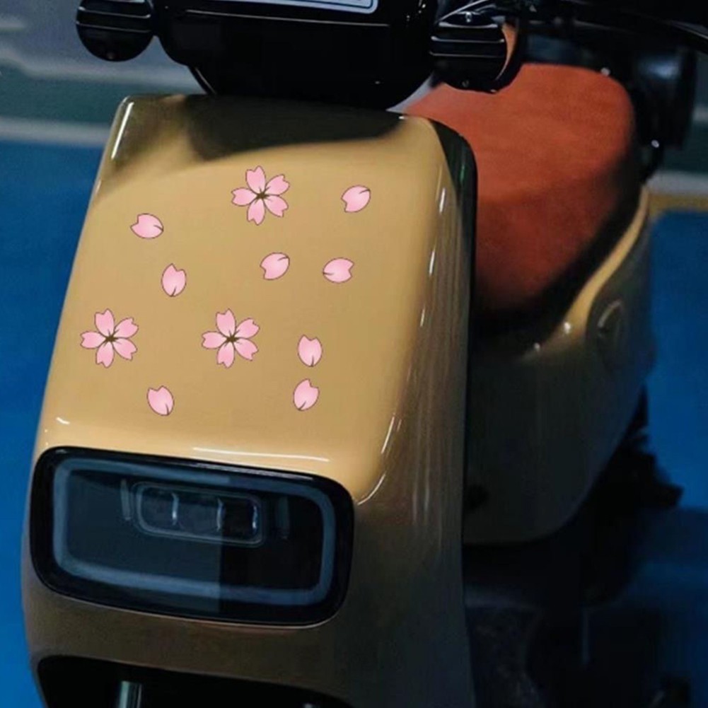 Decorative Car Stickers Flowers PVC Tube Stickers for Motorcycle Helmet